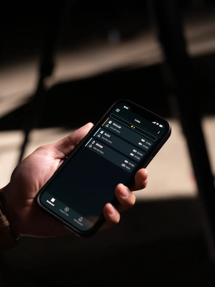 Sennheiser Smart Assist App 操作畫面